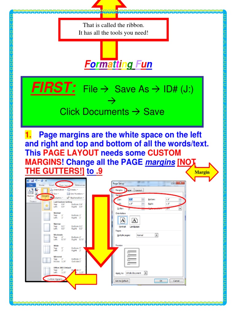 Formatting A Word Document PDF | PDF | Latin Alphabet | Computing