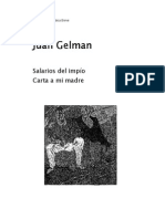 Gelman Juan - Salarios Del Impio - Carta a Mi Madre