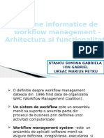 Sisteme Informatice de Workflow Management - Final