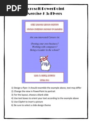 design a flyer
