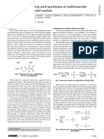 Synthesis Methods of Sulfonamide Derivatives