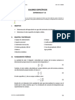 FII 10 Calores Especificos