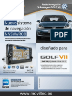 Moviltec Navegador para Golf 7