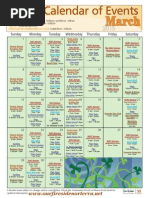 March Norterra Calendar