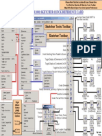 Proe2001 Sketcher Quick Reference Card