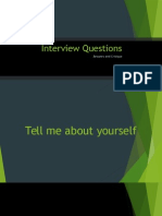Interview Questions: Answers and Critique