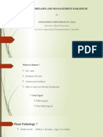 Plant Diseases and Management Paradigm