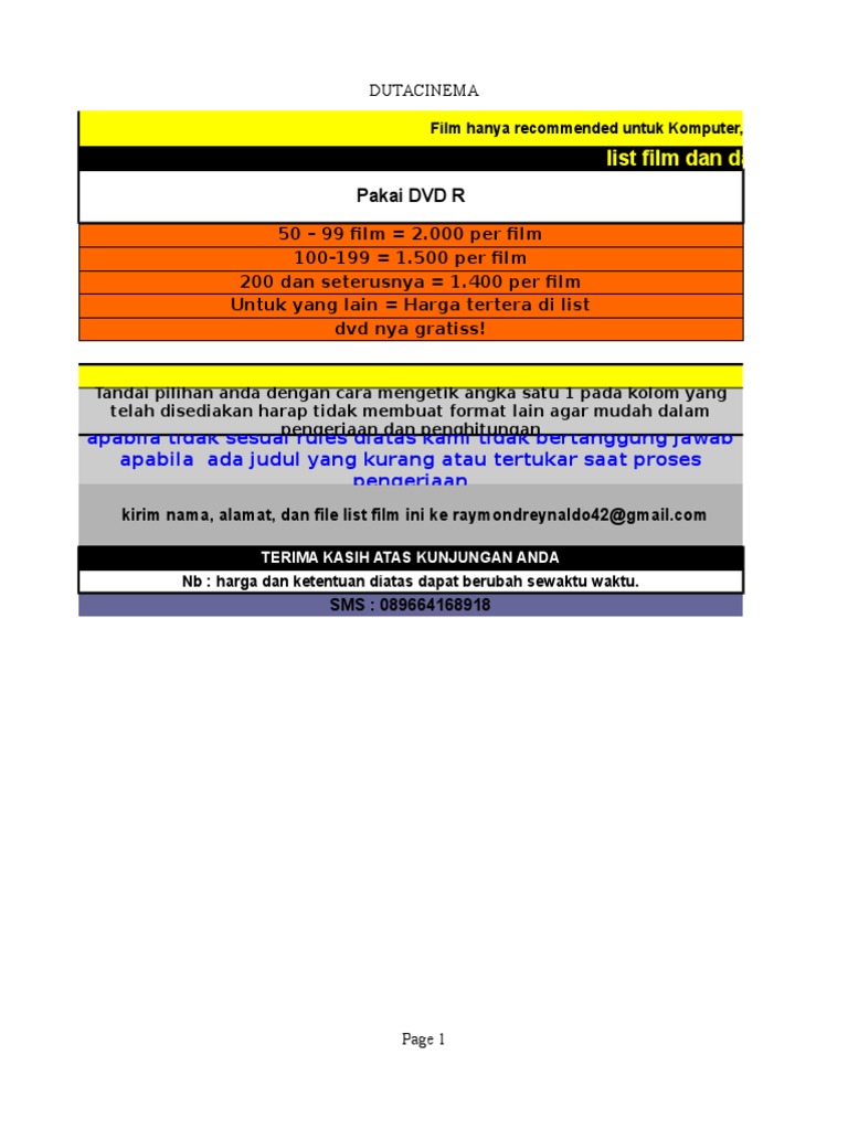 List DutaCinema Update 16 Juni 2014 3