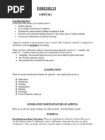 Forensic Asphyxia 2007