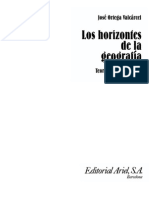 J.ortega Valcárcel Los Horizontes de La Geografía Completo