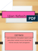 Ujian Kefasihan