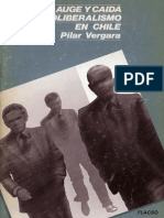 Vergara, Pilar. Auge y Caída Del Neoliberalismo en Chile