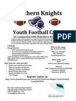 Northern Knights: Youth Football Camp