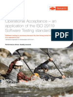 Operational Acceptance Test - White Paper, 2015 Capgemini