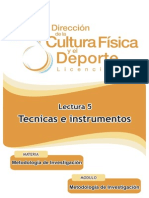 Tecnicas e Instrumentos