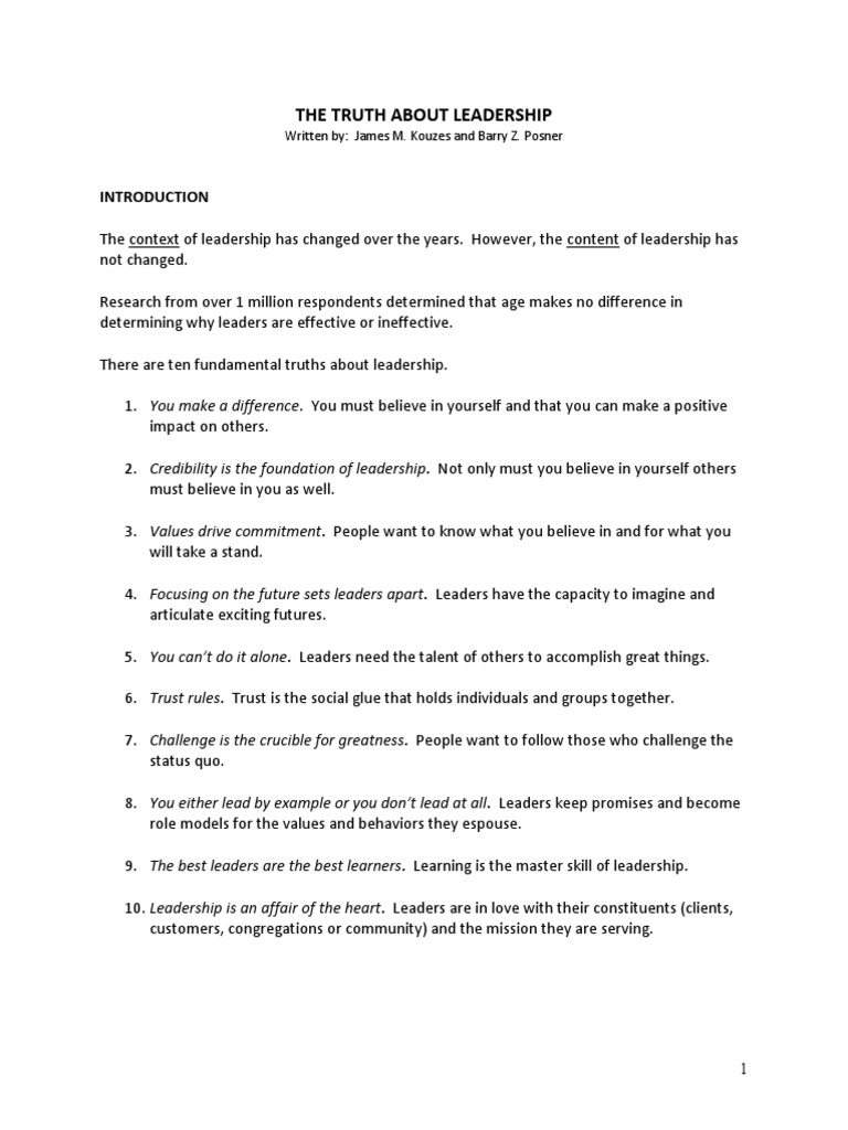 Effective leadership essay picture