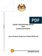 Garis Panduan Pengurusan Rekod Elektronik