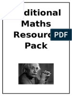 Additional Maths Resource Pack2