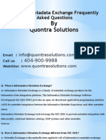 Informatica Metadata Exchange Frequently Asked Questions by QuontraSolutions