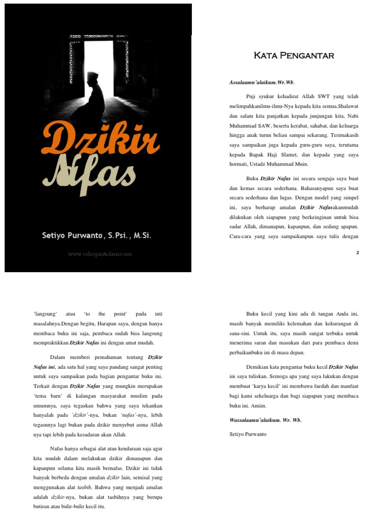 Buku Dzikir Nafas Khusus Versi Ebook