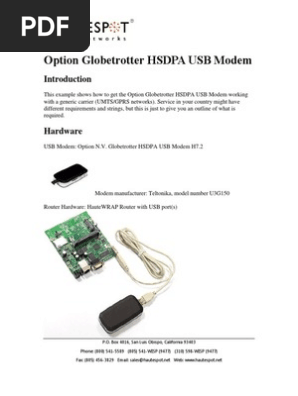 Vertex Wireless Modems Driver