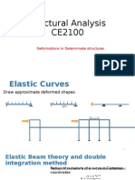 Structural Analysis CE2100: Deformations in Determinate Structures