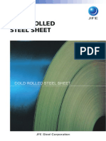 Cold Rolled Sheet - JFE