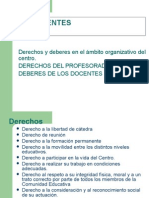 5 Derechos y Deberes Del Profesor