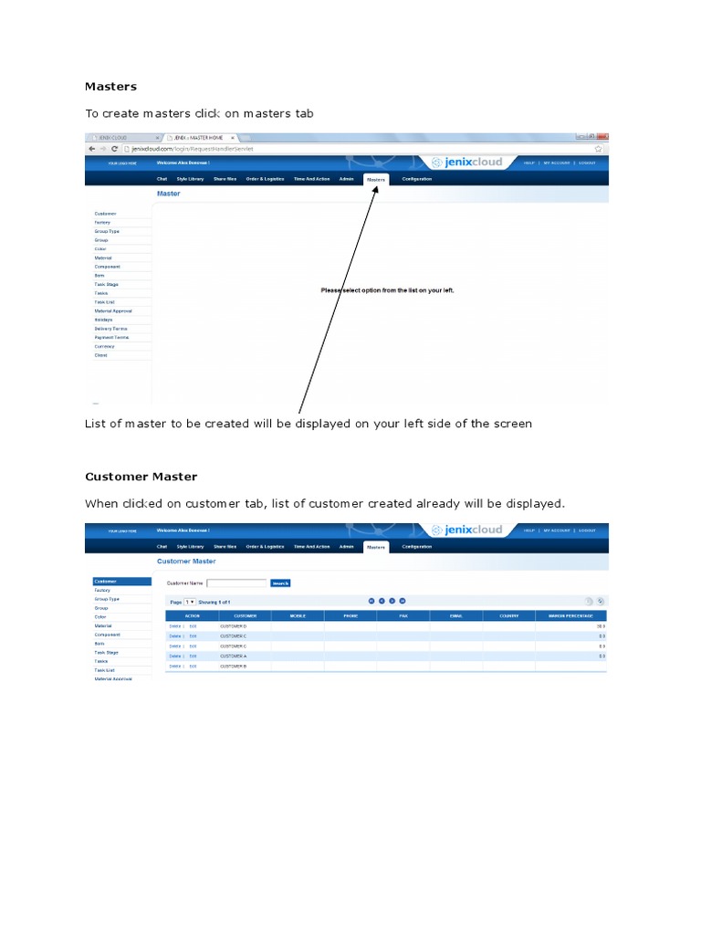 Master Data Creation Guide | PDF | Business | Computers