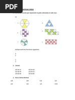 Examen Fracciones 1ºeso