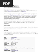 Comparative Analysis of 5 Tabloid Newspapers in The Philippines