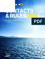UK P&I Club Contacts and Rules 2015