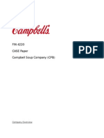 Campbell's Soup Valuation
