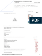 Seguridad e Higiene Industrial - Tipos de Espacios Confinados