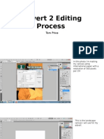 Advert 2 Editing Process