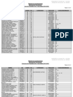 Baremo Definitivo Del Concurso de Traslados 2014-2015. Reclamaciones de Secundaria y Resto de Cuerpos - Cáceres