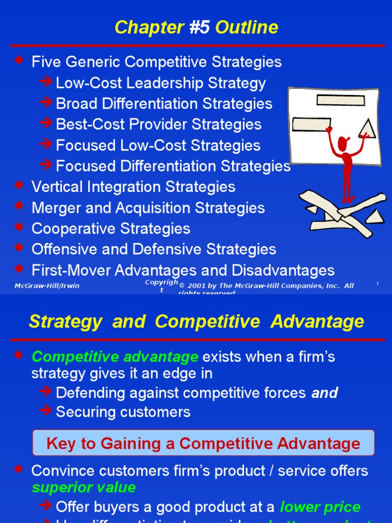 5.SM Ch05 Five Generic Strategies | PDF | Competitive Advantage ...