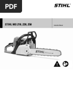 STIHL MS210 Manual