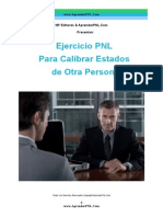 Ejercicio PNL para Calibrar Estados de Otra Persona