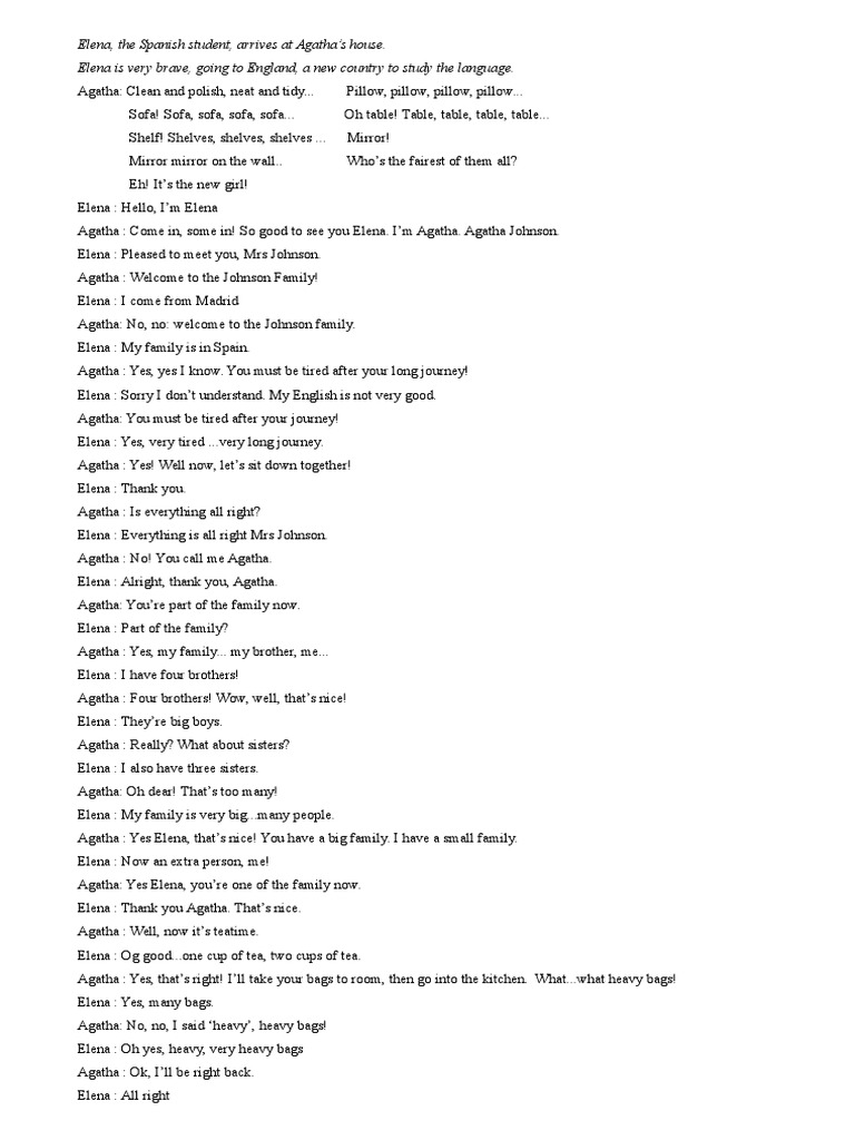 English Tapescript PDF Foods