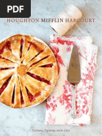 Houghton Mifflin Harcourt 2014-2015 Culinary Catalog