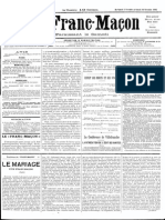 1885 - Le Franc Maçon N°7 - 7-14 Novembre 1885 - 1ère Année PDF
