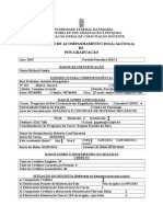 Ficha de Acompanhamento Discente