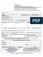 Application Form and Agreement Civil Institutions 15.01