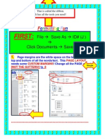 Formatting A Word Document