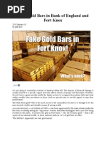 Fake Gold Bars