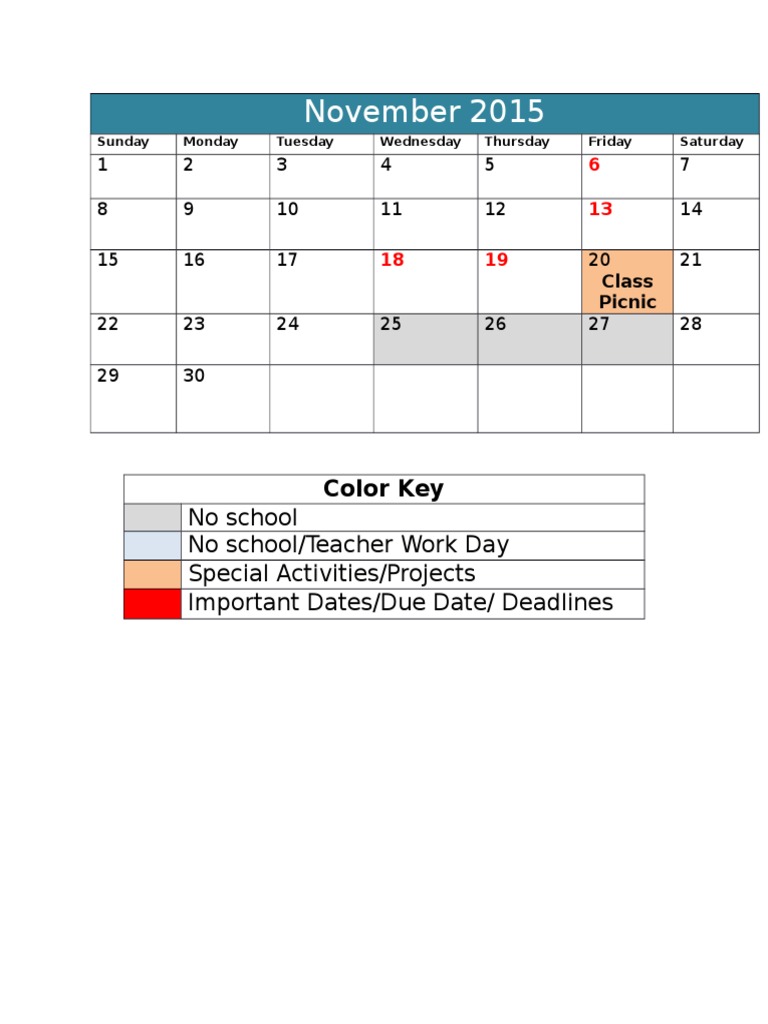 Calendar | PDF