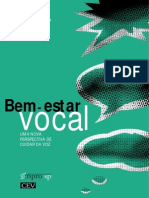 Livro Bem_estar_vocal. Fabiana Zambon e Mara Behlau