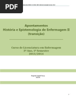 Apontamentos História e Epistomologia de Enfermagem