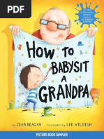 How To Babysit A Grandpa by Jean Reagan Illustrated by Lee Wildish